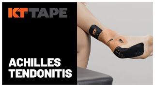 KT Tape: Achilles Tendonitis Taping | Achilles Tendon Pain Relief & Support