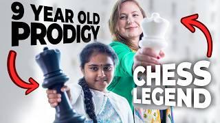 9 Year Old Prodigy Bodhana Joins Chess Legend Judit Polgar To Discuss The Future Of Chess