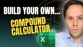 Make your own Compound Interest Calculator, Real and Nominal rates of return on Excel.