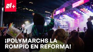 Año Nuevo 2025 en CDMX: Así fue la impresionante fiesta a ritmo de Polymarchs - Despierta