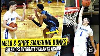 LaMelo Ball CLOWNIN' & TOYING w/ Defenders After Crowd Chants "OVERRATED"!!