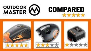 Outdoor Master - Rechargeable Battery Powered Paddle Board Pumps Comparison