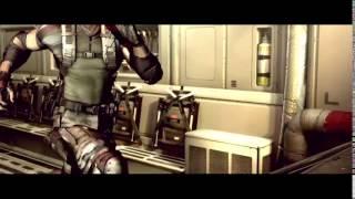 RESIDENT EVIL 5 chris neck snap death