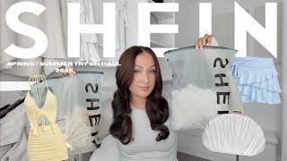 SHEIN TRY ON HAUL SUMMER 2025  |  holiday outfits, dresses, bags, skirts & accessories
