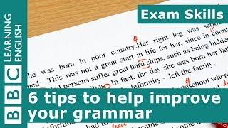 Exam Skills: 6 tips for improving your grammar