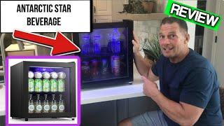 Antarctic Star Mini Fridge Beverage Refrigerator Cooler REVIEW