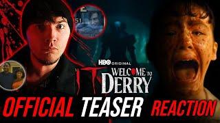 Reacting to Welcome To Derry | Official Teaser Trailer
