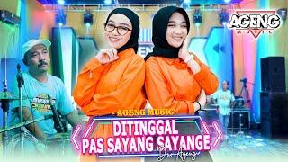 DITINGGAL PAS SAYANG SAYANGE - Duo Ageng ft Ageng Music (Official Live Music)