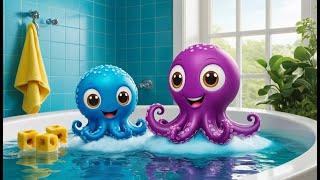Bath Song for Bath with Sea Animals | Nursery Rhyme & Kids Songs
