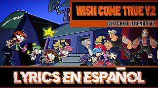 Wish Come True V2 | Vs Vicky And Timmy/FNF Glitched Legends V2 (Lyrics en Español)