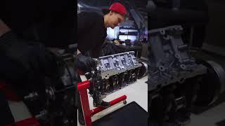 BMW M5 F90 #S63B44 forged & sleeved engine build by KM @ Riga, Latvia, Europe.