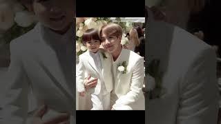 BTS FUTURE KIDS in Wedding dress  #cutelife #shorts