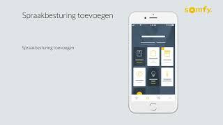 06 - Hoe kan ik spraakbesturing toevoegen aan de TaHoma app?