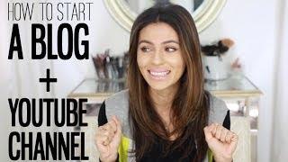 How To Start a YouTube Channel + Blog  | Beauty Blogger | Teni Panosian