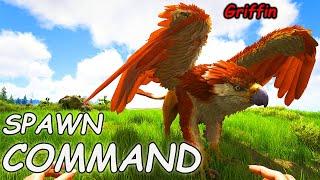 Griffin ARK Spawn COMMAND | How To SUMMON GRIFFIN Ark CODE 2023