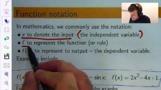 What is a Function? Calculus for Beginners:  Dr Chris Tisdell Live Stream