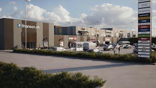 UE4 Archviz Exterior Visualization - Næstved Retail Park | Unreal Engine