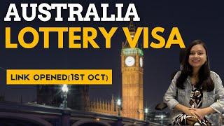 Australia Free lottery Visa for Indians 2024