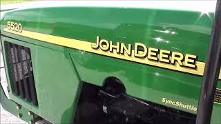 JD 5520 2wd Cab Tractor For Sale! Local Trade