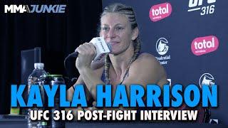 Kayla Harrison opens up on history with Amanda Nunes after tapping Julianna Peña | UFC 316