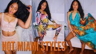 NEW Hot Miami Styles Try On Clothing Haul