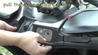 07+ Suzuki Burgman 400 - Coolant Filler Cap Location | MicBergsma