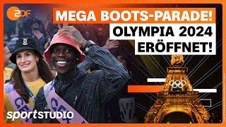 Gänsehaut! So spektakulär war die Eröffnungsfeier | Olympia Paris 2024 | sportstudio