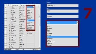 07 OpenOffice Base: Listenfelder erstellen