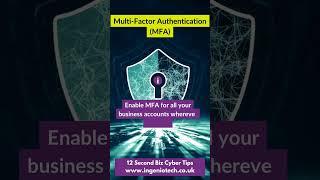 Go Beyond Passwords! Use MFA in Your Business For An Added Layer Of Security. #itsupport #brighton