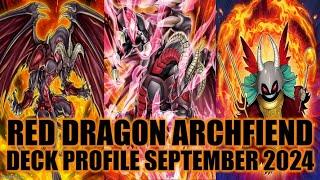 RED DRAGON ARCHFIEND DECK PROFILE (SEPTEMBER 2024) YUGIOH!