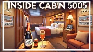 Inside Cabin 5005 Tour | Cunard Queen Victoria’s Cheapest Cabin Experience & Tips