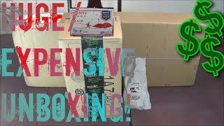 "HUGE" Airsoft/Evike Unboxing! | "EXPENSIVE "Amazon Unboxing | New Customized Gun + UPDATE!