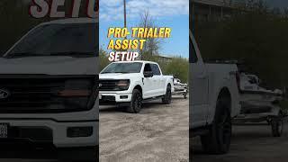 Ford Pro Trailer Backup Assist! How to Setup!