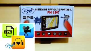 GPS Navigation System PNI L807 PLUS 7 inch screen, 800 MHz, 256MB DDR