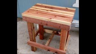 Making a Small, Simple, and Sturdy Workbench