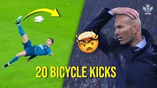 Cristiano Ronaldo all 20 Career Incredible Sensational Crazy Bicycle Kicks Show  HD