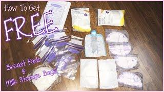How To Get FREE Breast Pads & Breastmilk Storage Bags