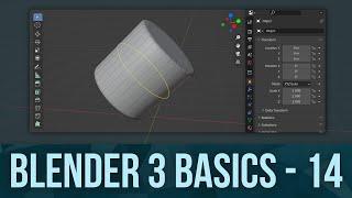 BLENDER BASICS 14: Bevel, Insert Edge Loop, and Edge Slide