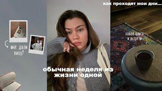 неделя из жизни одной | мне дали визу?