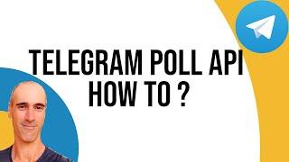 how to setup a Telegram poll on a web site, using the telegram api and php