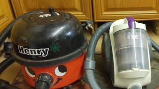 Mess Test - Russell Hobbs Turbo Cyclonic vs Numatic Henry HVR200A