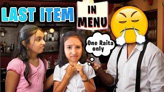 Eating Only LAST ITEM On The Menu For 24 Hours  ||| Ye Kya Khana Phas Gaya Yar  