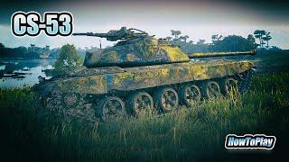 CS-53 - 3 Frags 5.5K Damage - Shots with tier X! - World Of Tanks