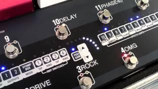 TheGigRig G2 Stomp Box Mode Demo with LazyJ J20 and AnalogMan