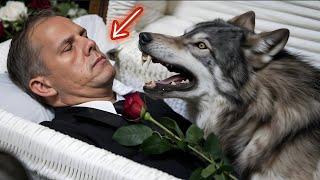 At the funeral, the WOLF grabbed the dead man by the throat! People could not understand why then...