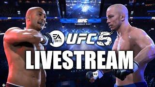 Playing EA UFC 5 LIVE! Let's Learn The Game Together!!