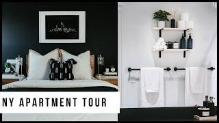 MODERN NY APARTMENT TOUR | Bathroom and Bedroom (GIVEAWAY-CLOSED)