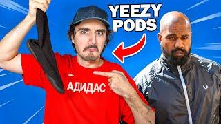 НОВЫЕ КРОССОВКИ КАНЬЕ ВЕСТА YEEZY PODS