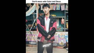 Suho and Si-eun in Season 3... they’re not losing to anyone.  #WeakHeroClass #KdramaEdit #edits
