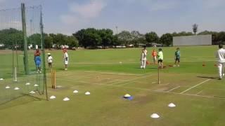 Cricket bowling drills